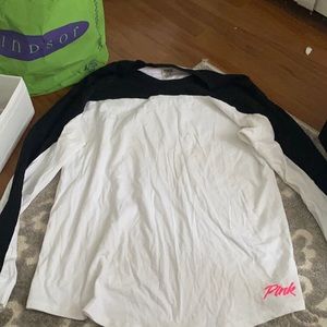 Pink long sleeve tee